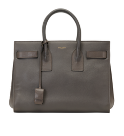 Small Sac De Jour, Leather, Grey (Taupe), 213317, PLK, 2*